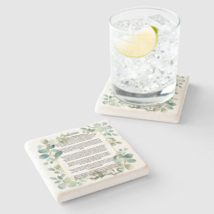 Desiderata by Max Ehrmann Stone Coaster