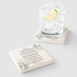 Desiderata by Max Ehrmann Stone Coaster