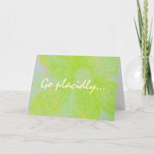 DESIDERATA Changing Daisy card