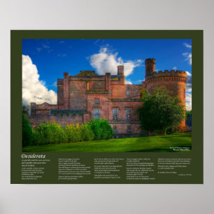 Desiderata - Dalhousie Castle Poster