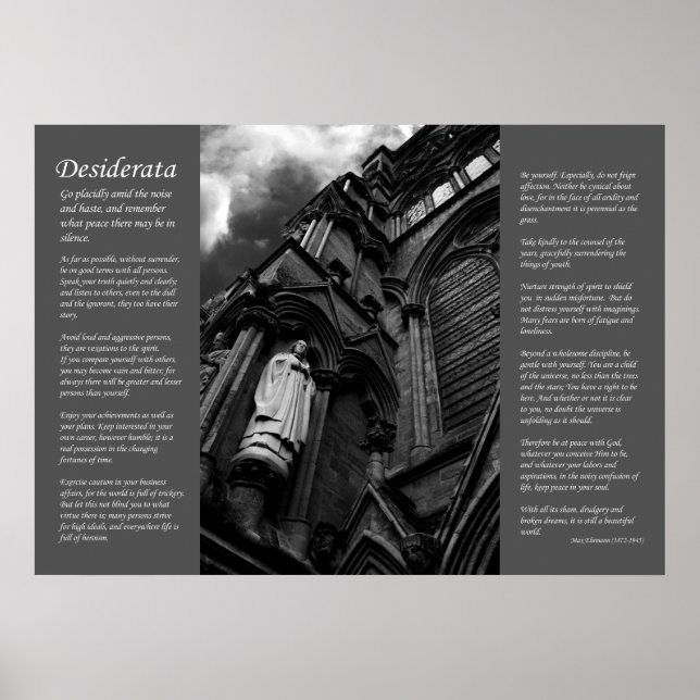Desiderata - Forever Watching Poster (Front)