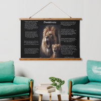 Desiderata: Lion's Protective Gaze