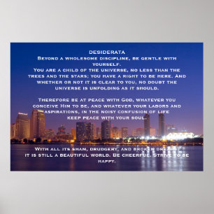 DESIDERATA Night City Posters