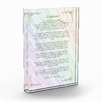 Desiderata Poem by Max Ehrmann Poster