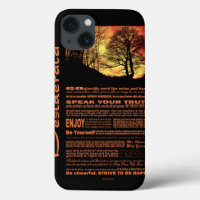Desiderata Poem Evening Sunset Tree
