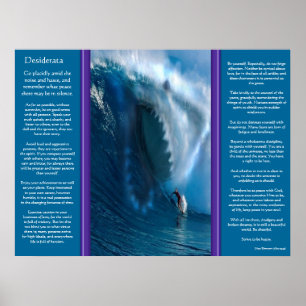 Desiderata Shark Face Posters
