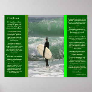 DESIDERATA Surfing The Wave Posters