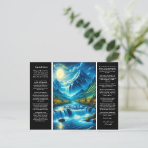 Desiderata Waterfall Light Postcard