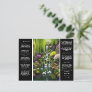 Desiderata Whispers of Spring, Petal Light Postcard