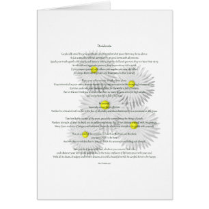 Desiderata with Daisies