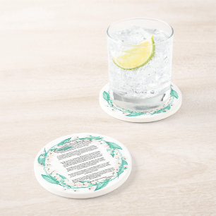 Desiderata Wreath of Lily of the Valley Coaster