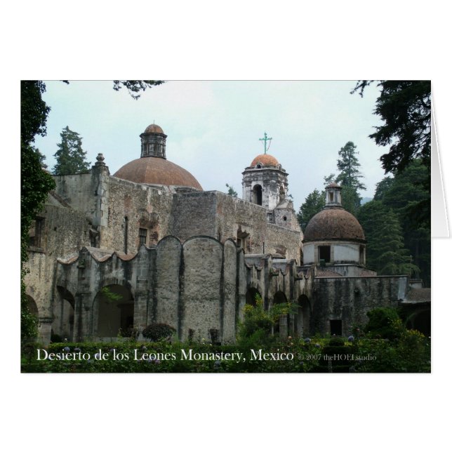 Desierto de los Leones Monastery Card (Front Horizontal)