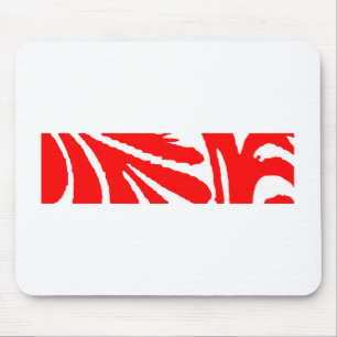 Design 2010-1 Red Greenville The MUSEUM Zazzle Mouse Mat