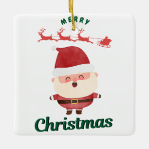 Design 2 ceramic ornament