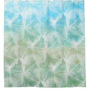 Design 45 blue green shower curtain