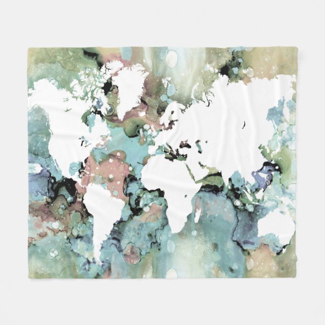 Design 96 fleece blanket (Front (Horizontal))