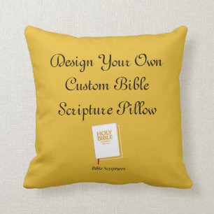 Design A Custom Bible Scripture Pillow