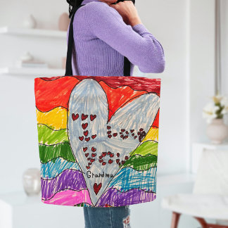 Design a Custom Tote Bag with Kids Artwork