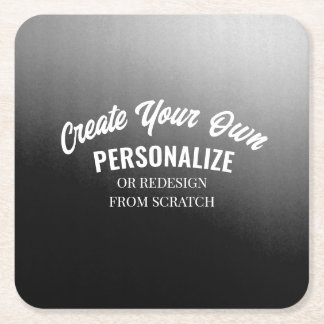 Design a Fully Customised Square Paper Coaster