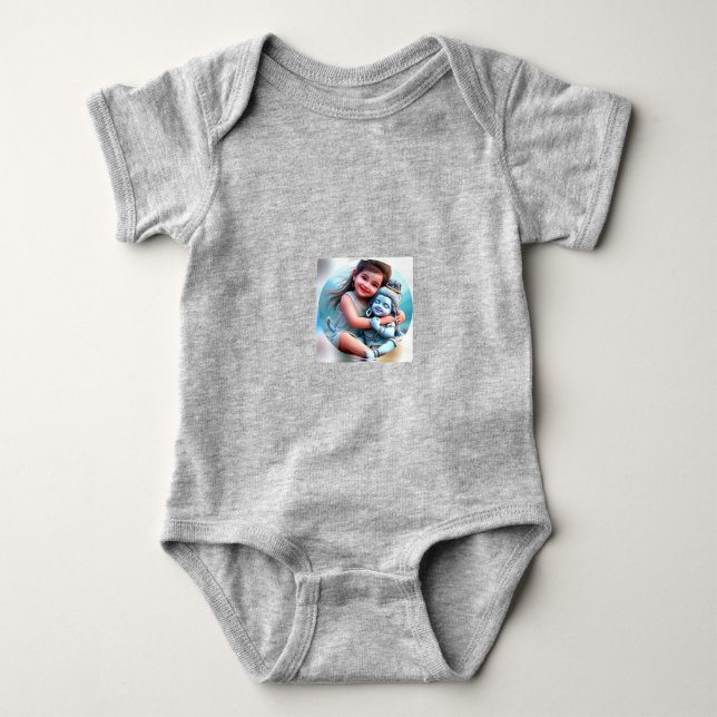 Design baby wear bodysuit (Front)