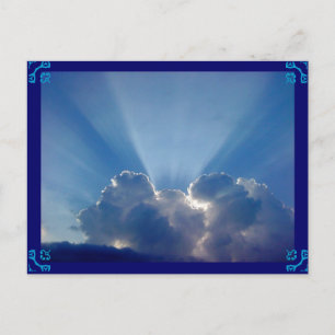 "Design by God" Postcard