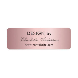 Design by name business entrepreneur blush pink