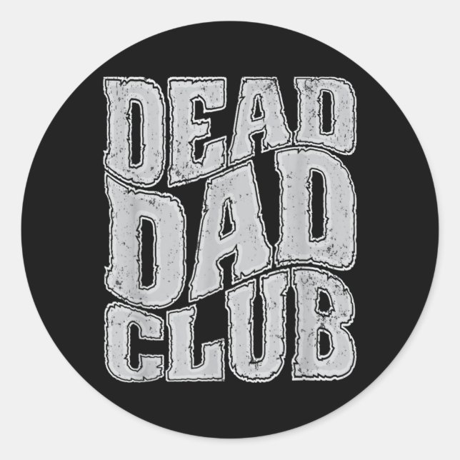 Design Classic Round Sticker (Front)