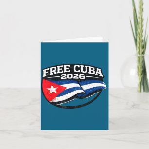 Design Cuba Cuba Libre Donroe Doctrine Card