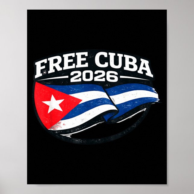 Design Cuba Cuba Libre Donroe Doctrine Poster (Front)