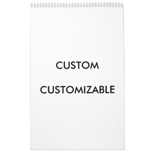 Design Custom Customisable Calendar