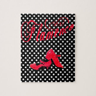 design dances flamenco, modern, alive colors jigsaw puzzle