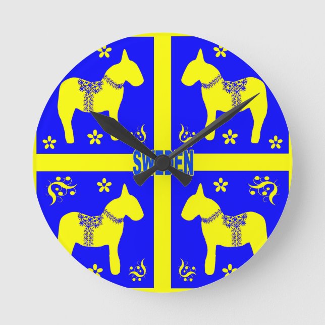 design elements of symsweden round clock (Front)