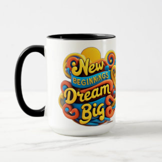 Design featuring an inspiring message for a fruitf mug