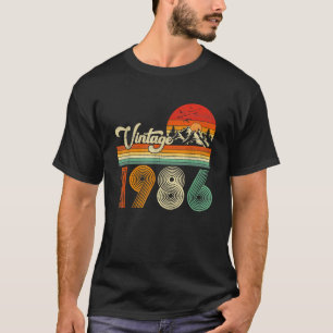 Design For 40th Men Women Vintage 40 Year Old T-Shirt