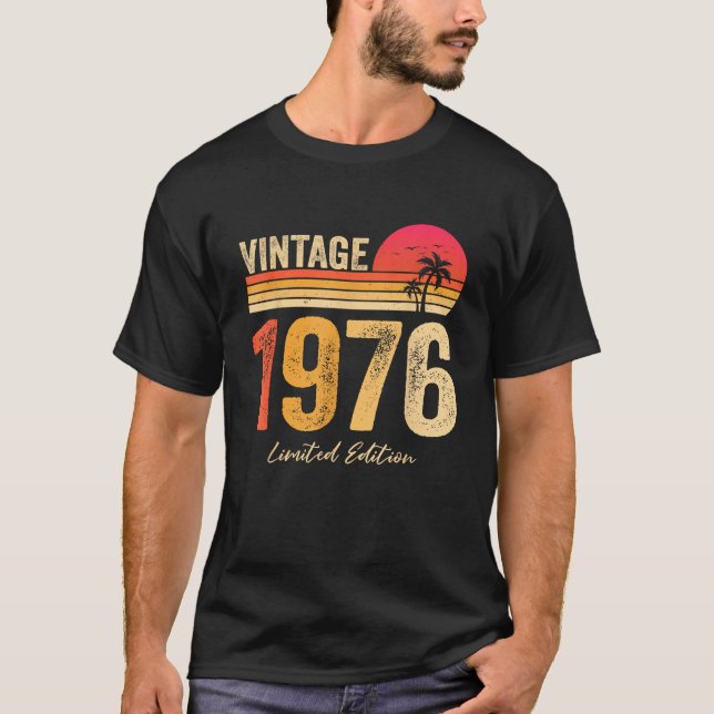 Design For 50 Year Old Limited Edition 50 Years T-Shirt (Front)