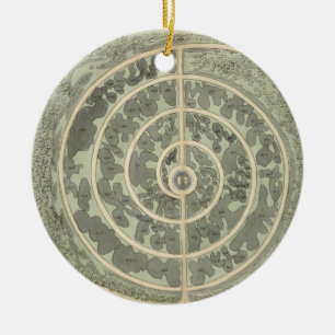 Design for a Botanic garden, from 'Hints on the Fo Ceramic Tree Decoration