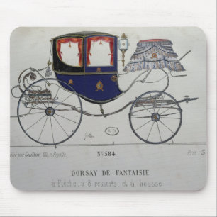 Design for a 'Coupe Dorsay de Fantaisie' Mouse Mat