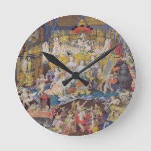 Design for a Fan, possibly for Madame de Montespan Round Clock