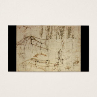 Design for a Flying Machine by Leonardo Da Vinci