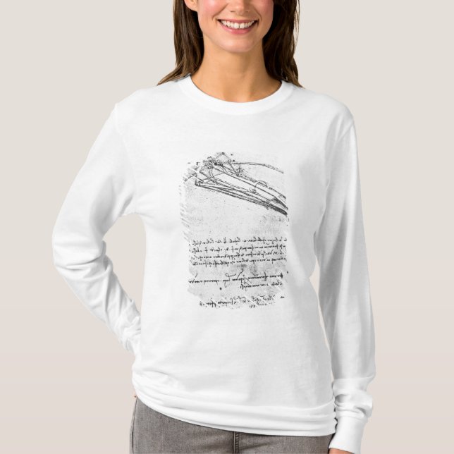 Design for a flying machine T-Shirt (Front)