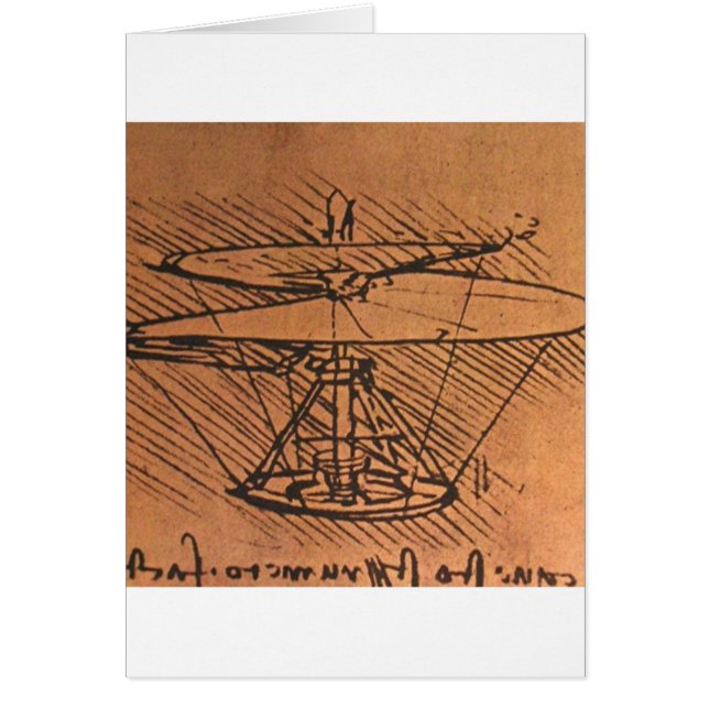Design for a helicopter (Front)