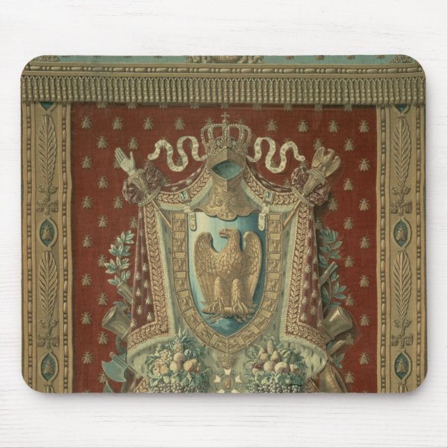 Design for a tapestry in Bonaparte's study Mouse Mat (Front)