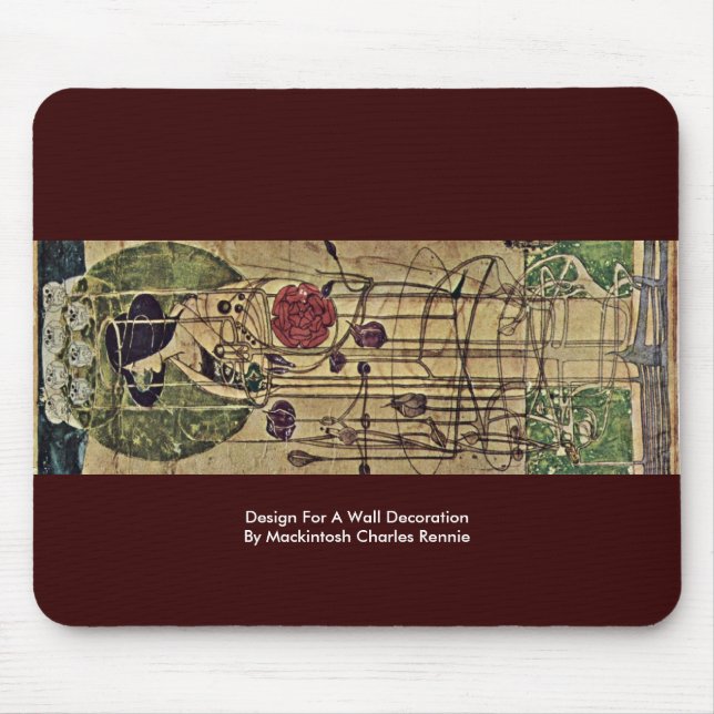 Design For A Wall Decoration Mouse Mat (Front)