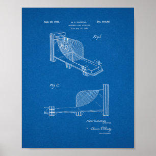 Design For An Amusement Game Apparatus Patent - Bl Poster