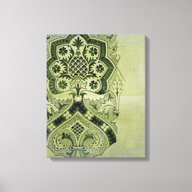 Design for an Ecclesiastical wallpaper print (ink (Front)