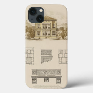 Design for an Estate with Interior Plans iPhone 13 Case