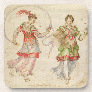Design for Costumes, probably in the Florentine In Coaster