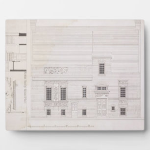 Design for House & Studio for J.A.M. Whistler Esq, Plaque