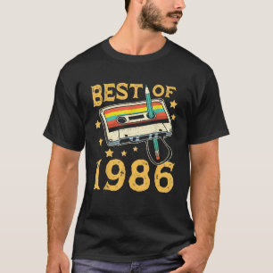 Design For Limited Edition Vintage Made in 1986 T-Shirt