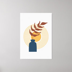 Design for logo posters Canvas Print